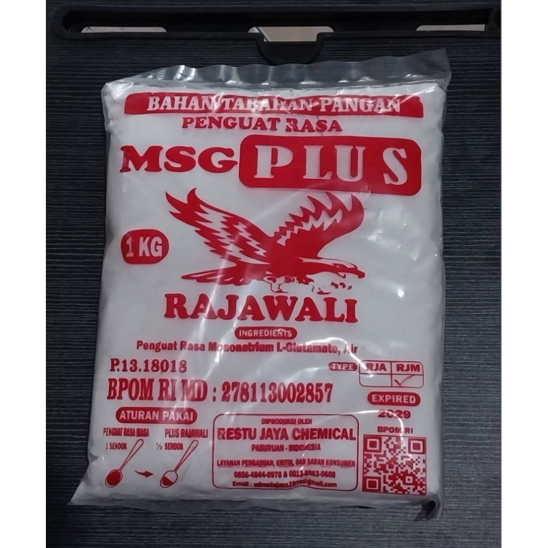 

Micin/Monosodium Glutamate/MSG Cap Rajawali PLUS (RJM), Penyedap Rasa Berkualitas MURAH