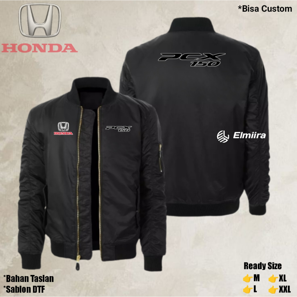 Jaket Honda PCX Bomber
