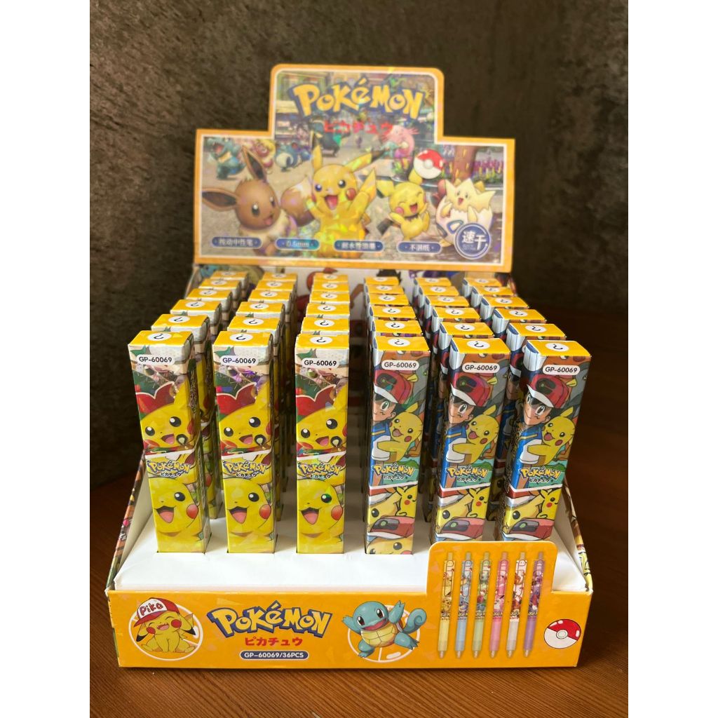 

Pen Pulpen Gel Sanrio Pokemon Labubu Sanrio Pop Mart Monster Tears Blind Box Pulpen / Lucky Box Pen