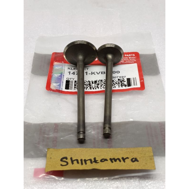 Harga promo KVY klep set KVY/KVB Beat karbu Scoopy karbu Vario 110 karbu Spacy karbu (ORI)