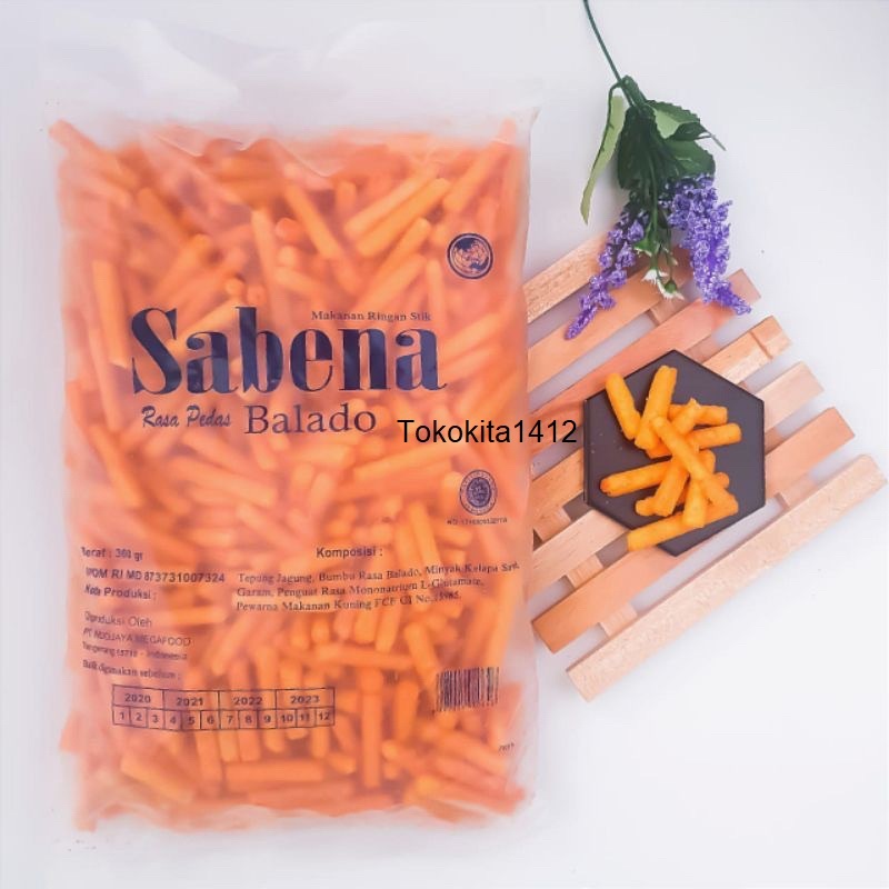 

Sabena Snack Rasa Balado 360 gr Halal