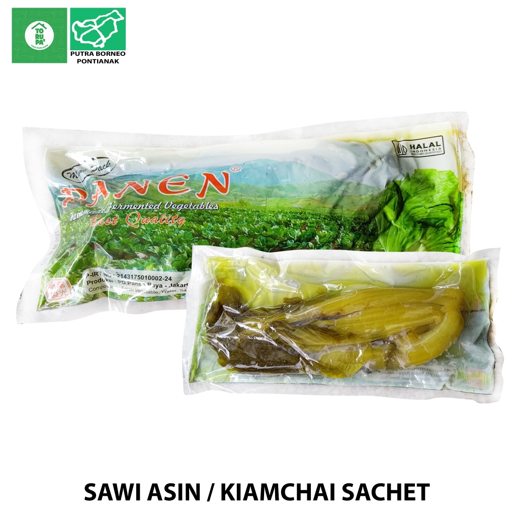 

[Praktis] Sawi Asin Cap Panen / Sayur Asin Basah / Ham Choi / Kiam Chai