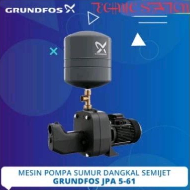 JPA 5-61/P5 PT-V Pompa Air Semi Jet Pump Grundfos JP Basic 5