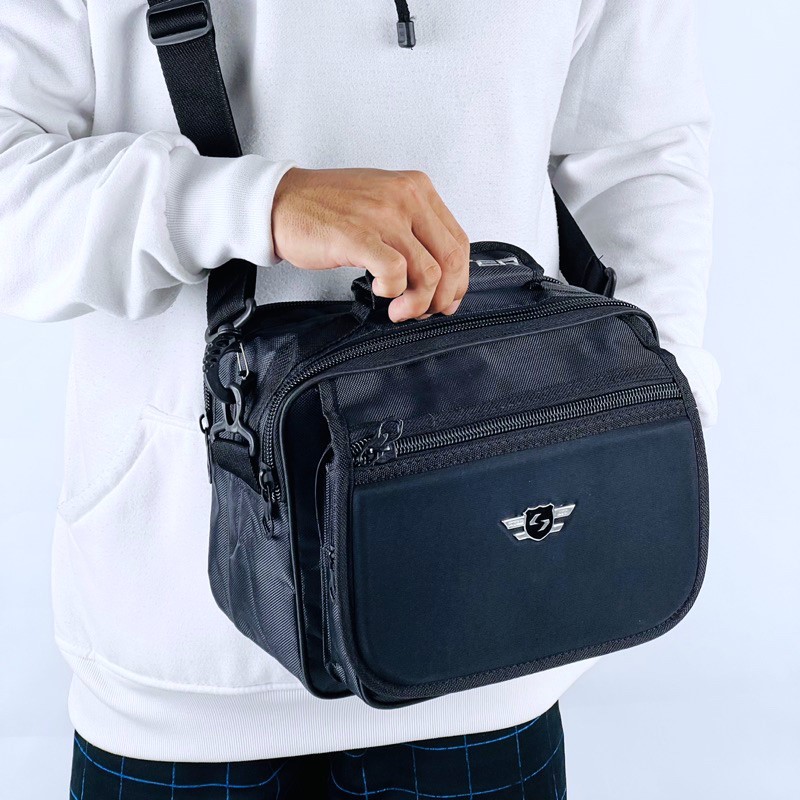 BEST SELLER Tas Selempang Pria SANTER Tas Buku Dan Berkas Selempang Sekolah