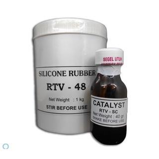 

Silicone Rubber RTV-48 Berat 1kg Bahan Silikon Karet Lentur Elastis Concrate Lilin Kayu Keramik Logam Batu Alam Kaca Kristal Crystal Pembentuk Pencetak Bentuk Cetak Percetakan Cetakan Tatakan Prakarya Kerajinan Tangan Ceramik Base Crafting Grosir Prakarya