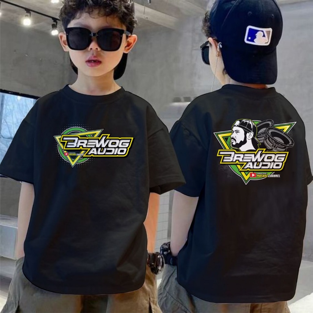 BAJU KAOS BREWOK ANAK KAOS BREWOK AUDIO ANAK KAOS BREWOK AUDIO