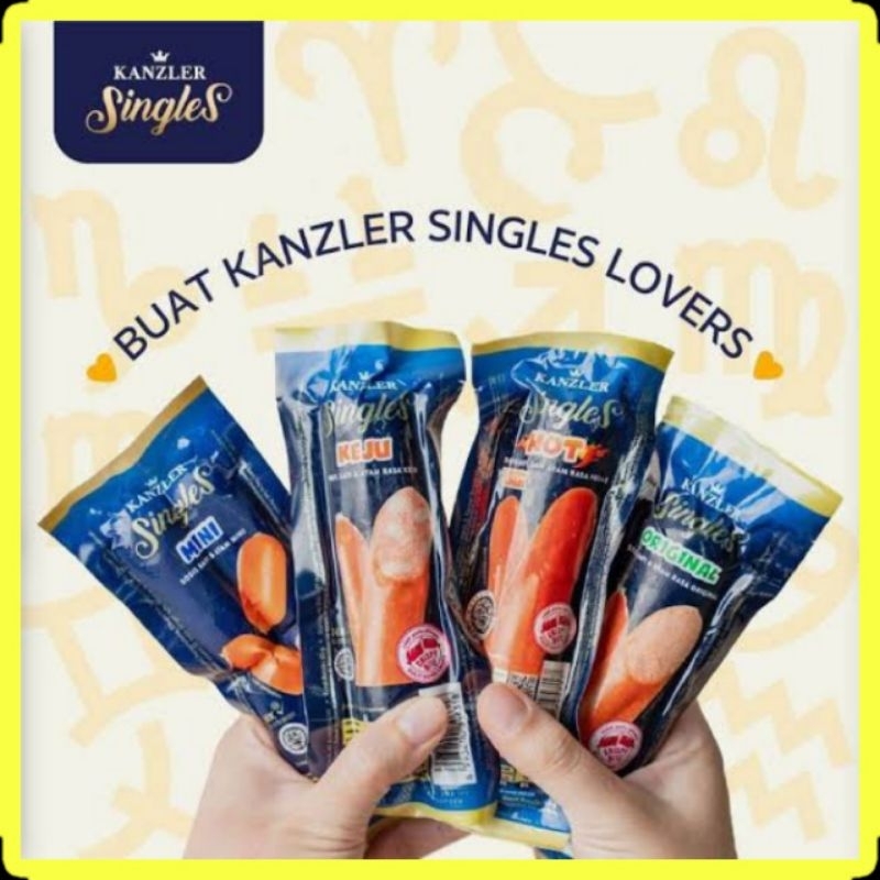 

Kanzler Singles Sosis All Variant