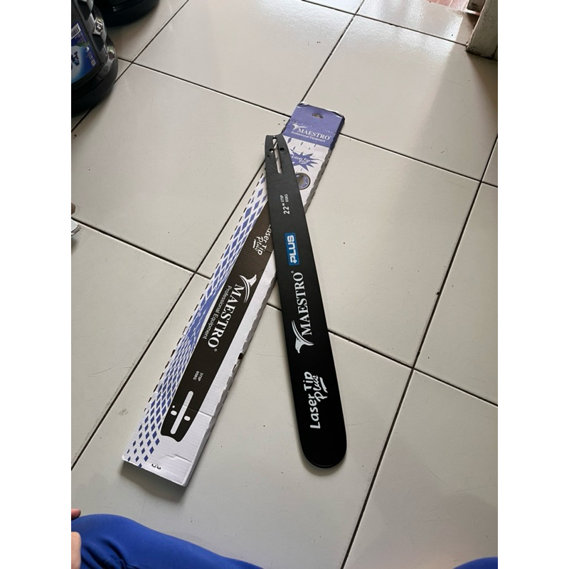 BAR MAESTRO 22 inch/bar mesin gergaji kayu maestro