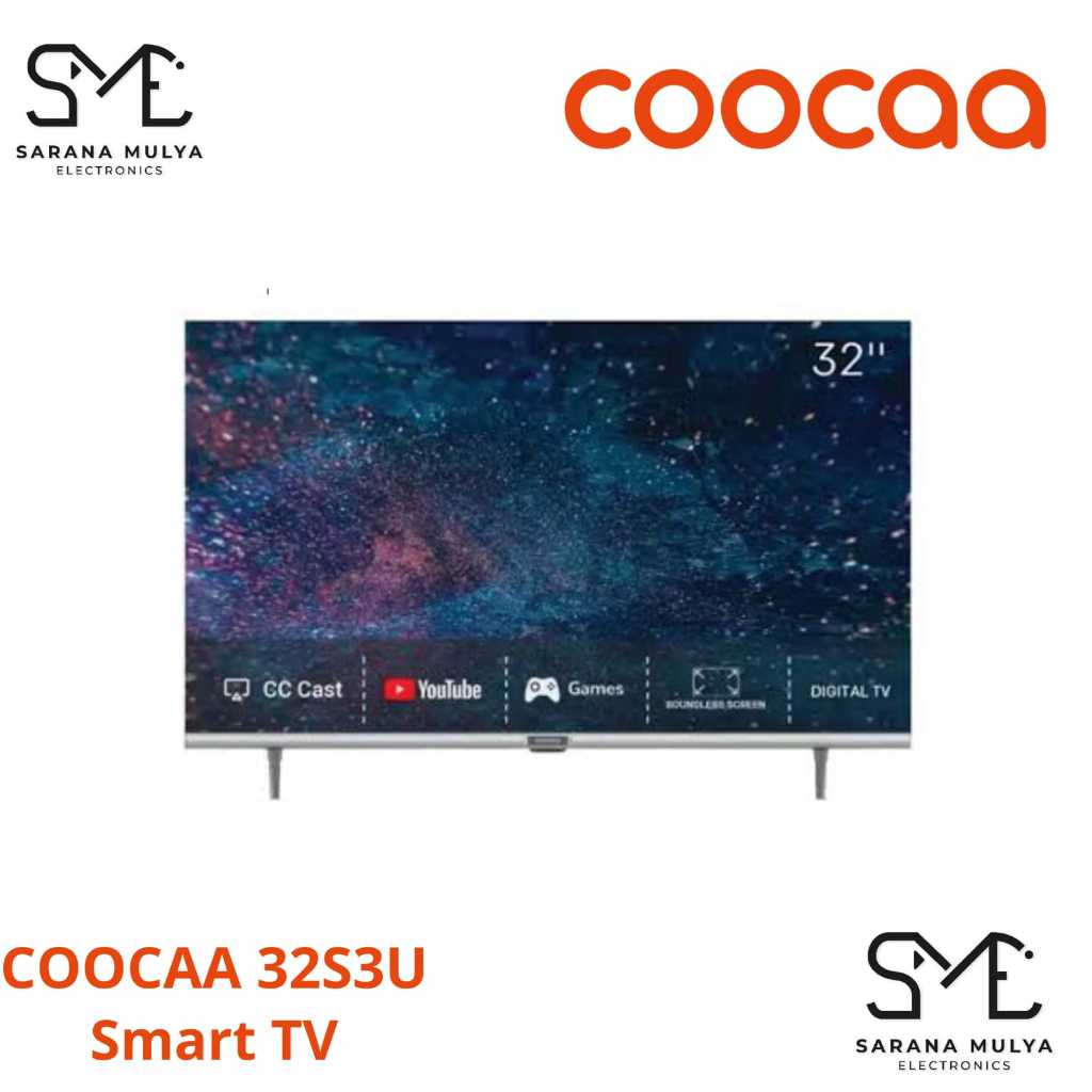 TV LED COOCAA 32" SMART TV - COOCAA 32S3U