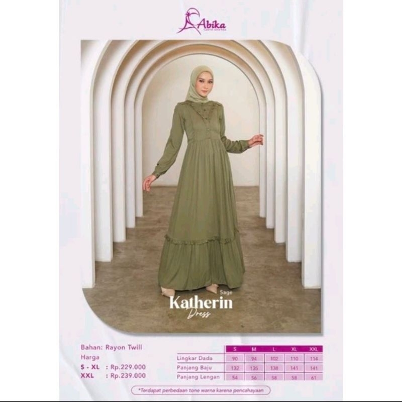 GAMIS ABIKA KATHERINE/KATHERINE DRESS BY ABIKA ORIGINAL/GAMIS