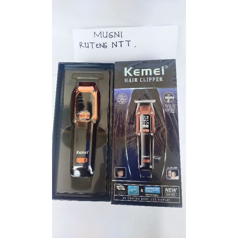 alat mesin cukur rambut kemei cas charge cukur jenggot kumis