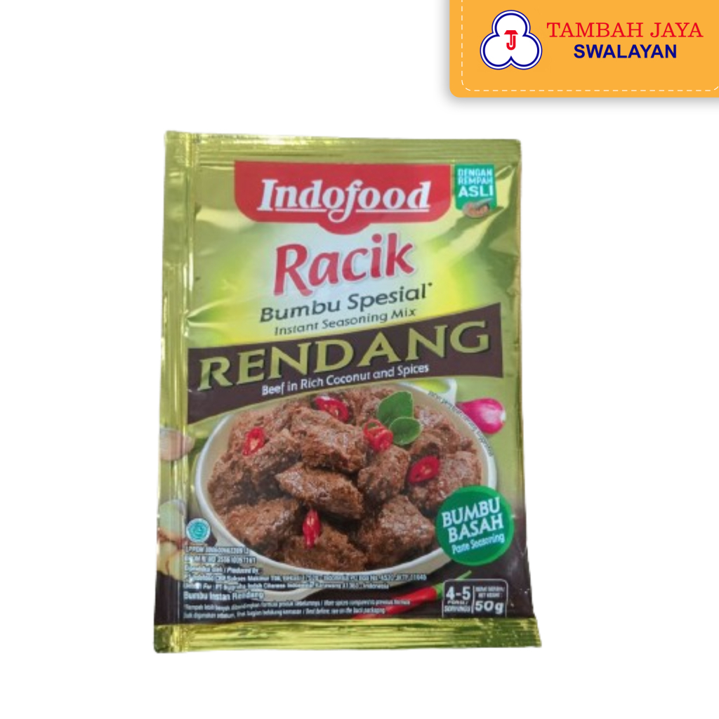 

Bumbu Basah Racik Rendang 50gr / bumbu masak instan