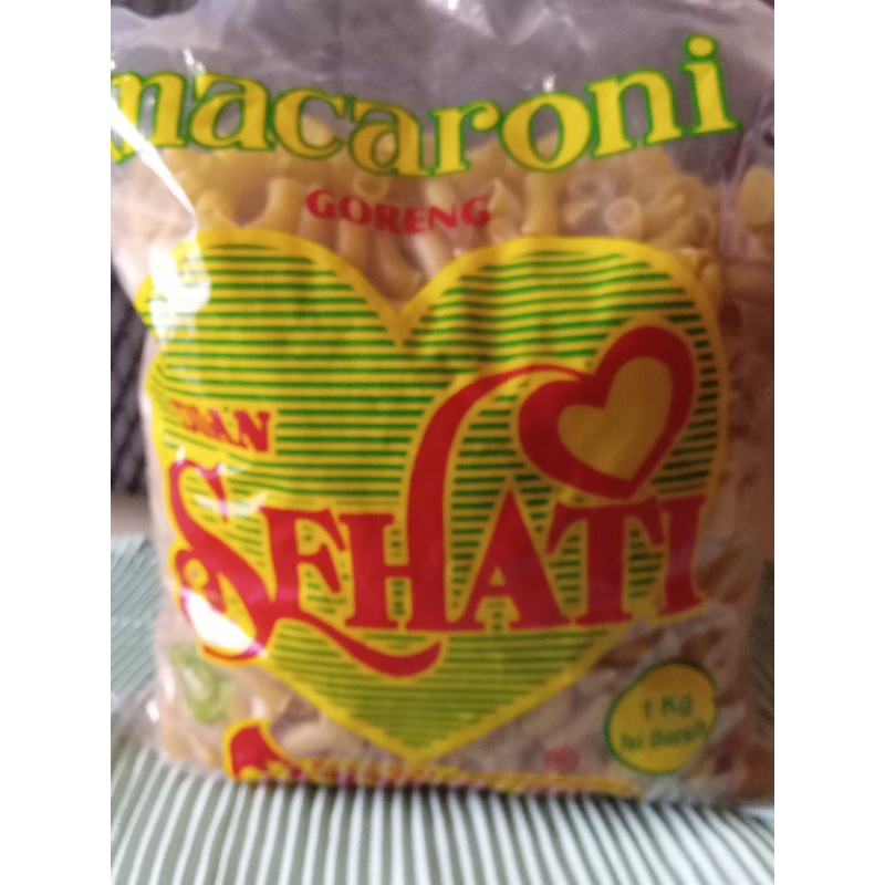 

Makroni mentah/Makroni mekar/makroni