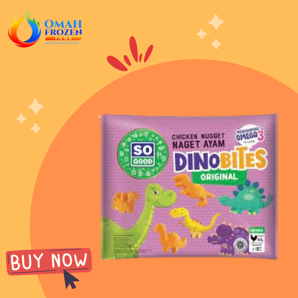 

So Good Nugget Dino 400gr