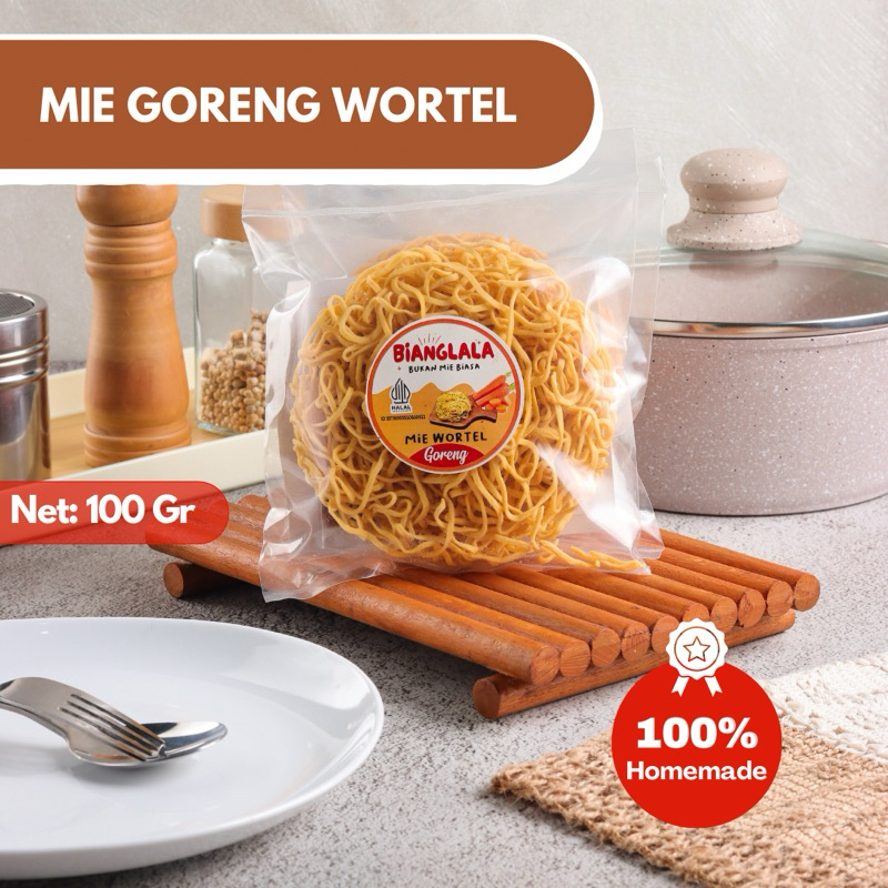 

MIE GORENG WORTEL BY BIANGLALA NUSANTARA