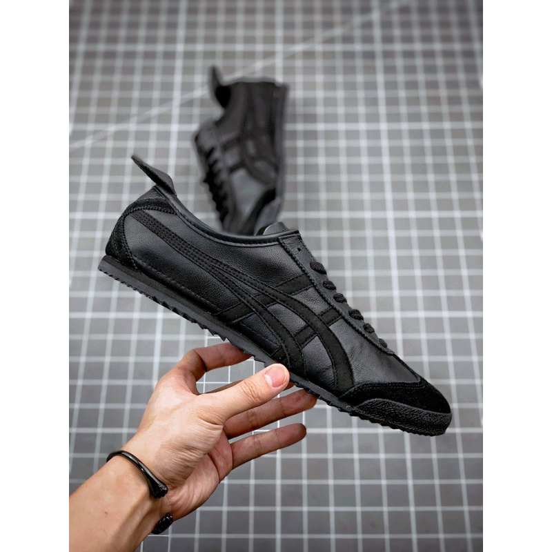 Onitsuka Tiger Mexico 66 Deluxe Full Black ORIGINAL Japan + Paperbag