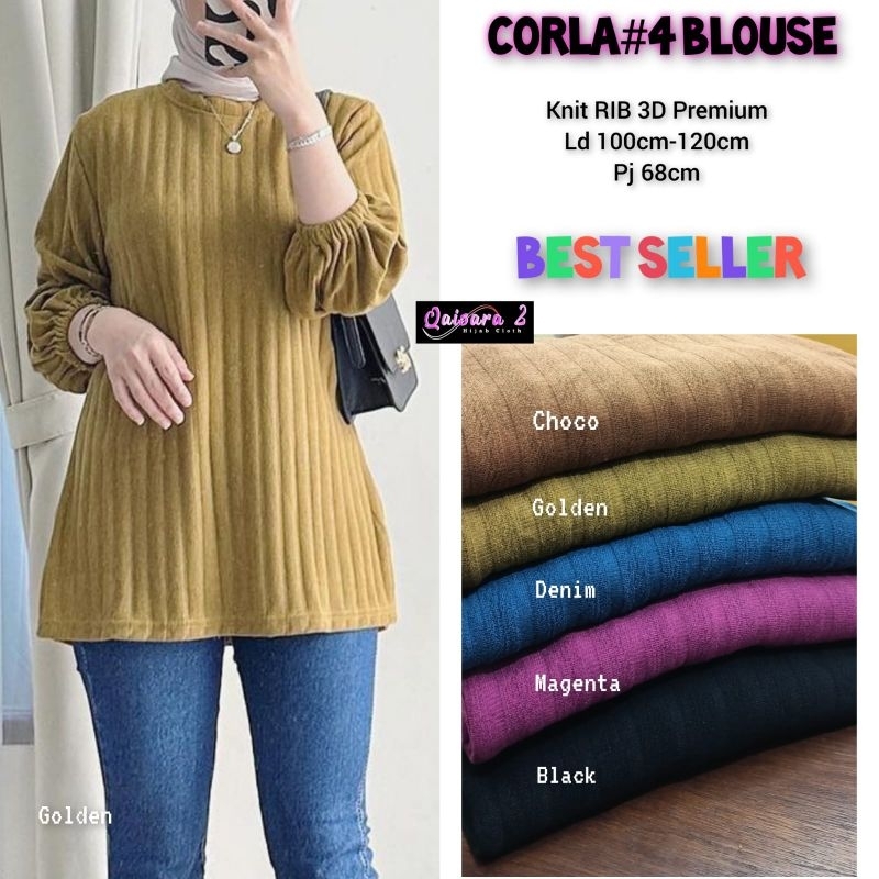 Corla#4 blouse by Qaisara