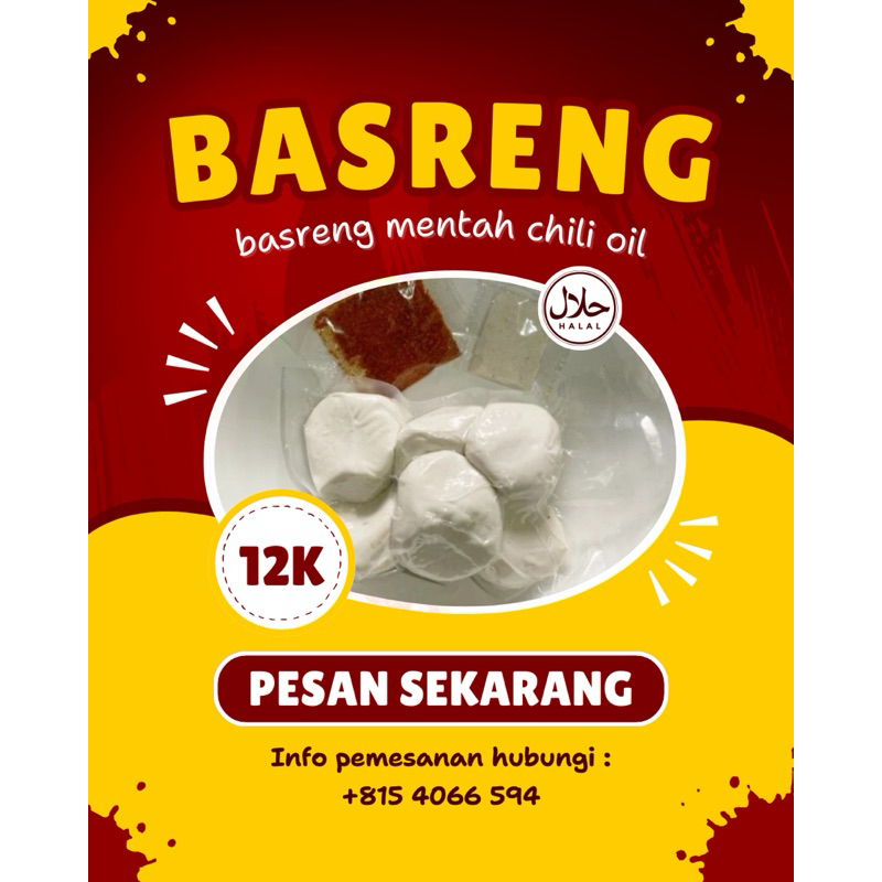 

Basreng Mentah Chili Oil