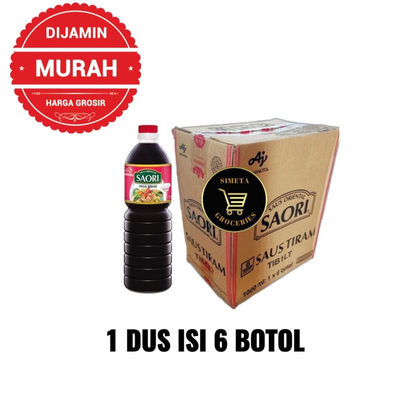 

Saori Tiram 1 ltr ( 1 Dus isi 6 )