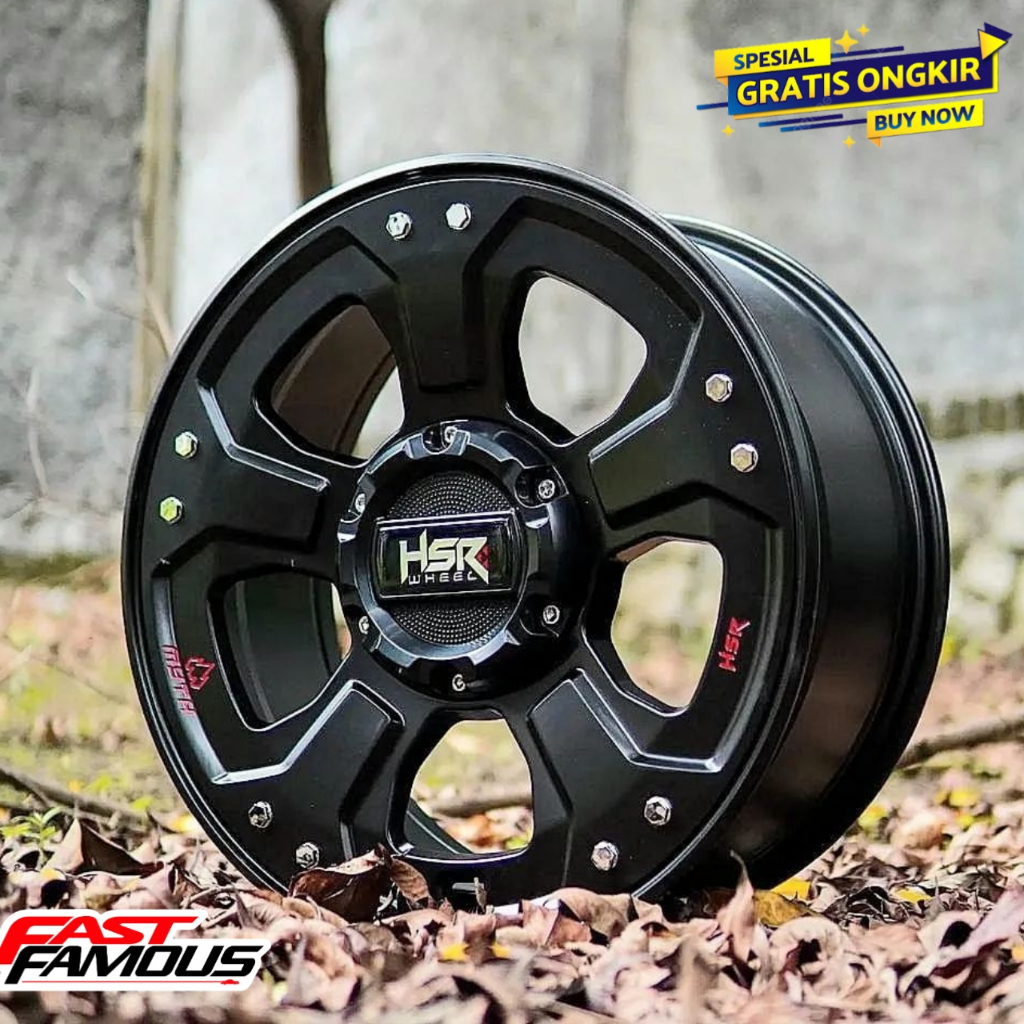 velg original ring 20 hsr wheel pcd 6x139,7 type myth03 bisa untuk Pajero, Fortuner, Triton dll