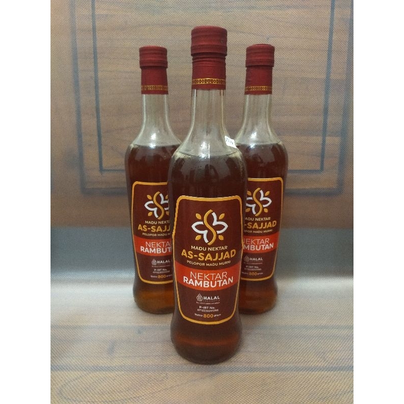 

madu murni nekta rambutan 350 grm