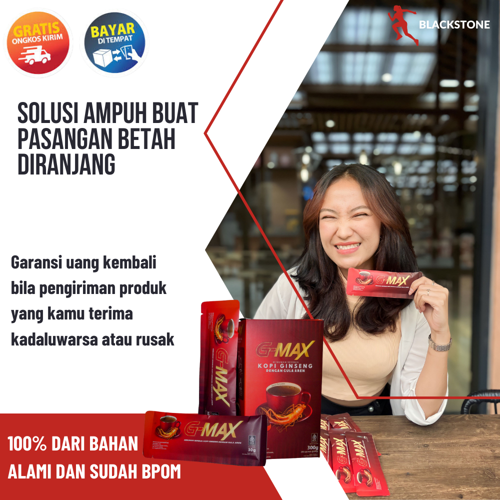

Kopi Penambah Stamina Pria Dewasa - Gmax Kopi Herbal Pria Kuat Tahan Lama 100% Original