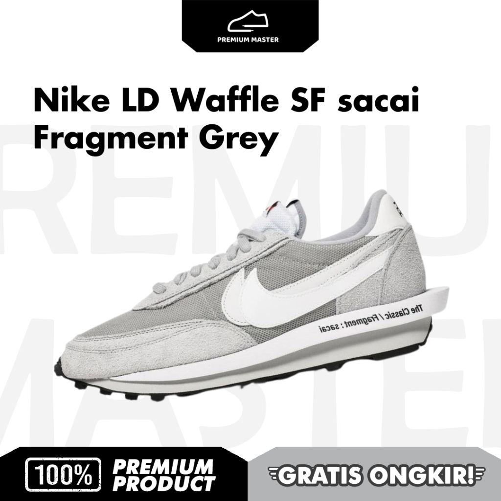 Nike LD Waffle SF sacai Fragment Grey