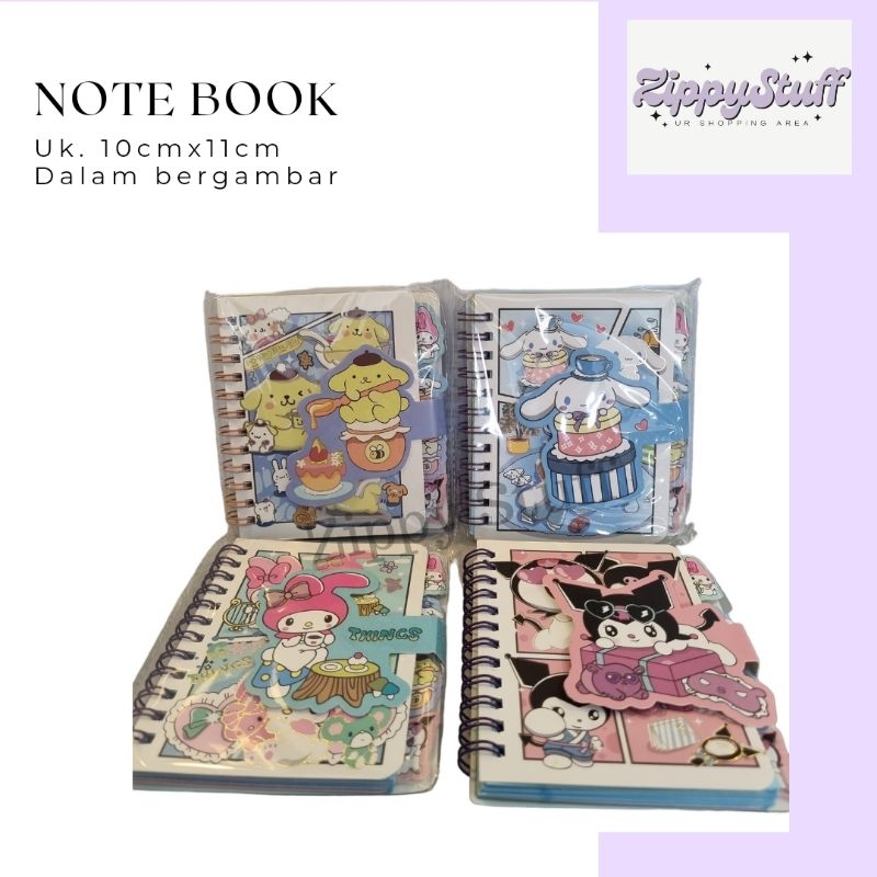 

NOTEBOOK SANRIO KECIL