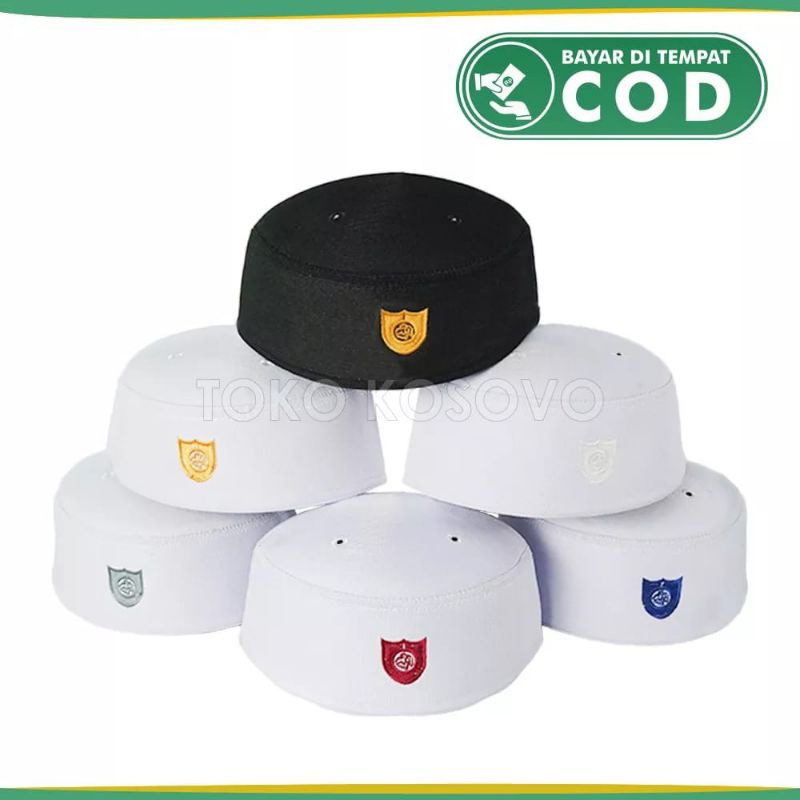 [COD] Peci MALAYSIA Haji Pria Kopiah Malaisia Putih Hitam Dewasa Anak Laki Kopyah Malasya Ori Asli