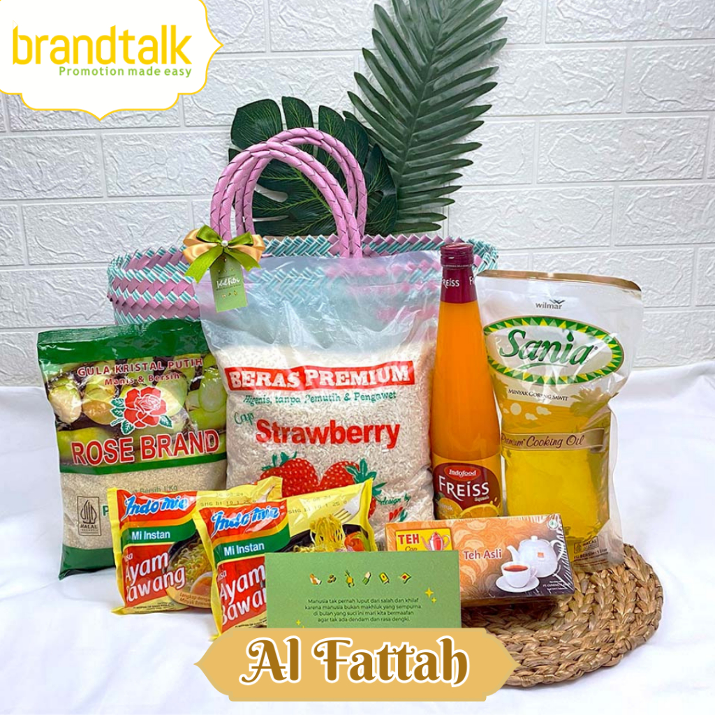 

Hampers Lebaran / Parcel Idul Fitri / Paket Sembako - Al Fattah