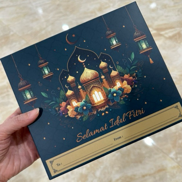 

Box Nastar Sekat Idul Fitri 20/30 Hole (Per 10pc). Packaging Lebaran