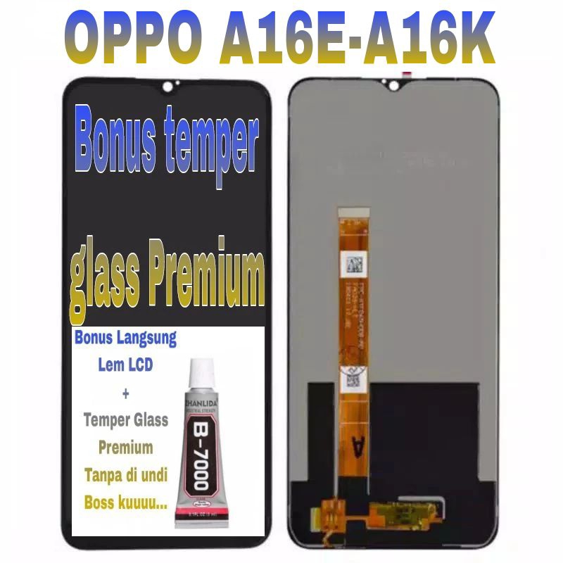 LCD OPPO A16E - A16K ORIGINAL ⭐⭐⭐⭐⭐ + Touchscreen Fullset Komplit