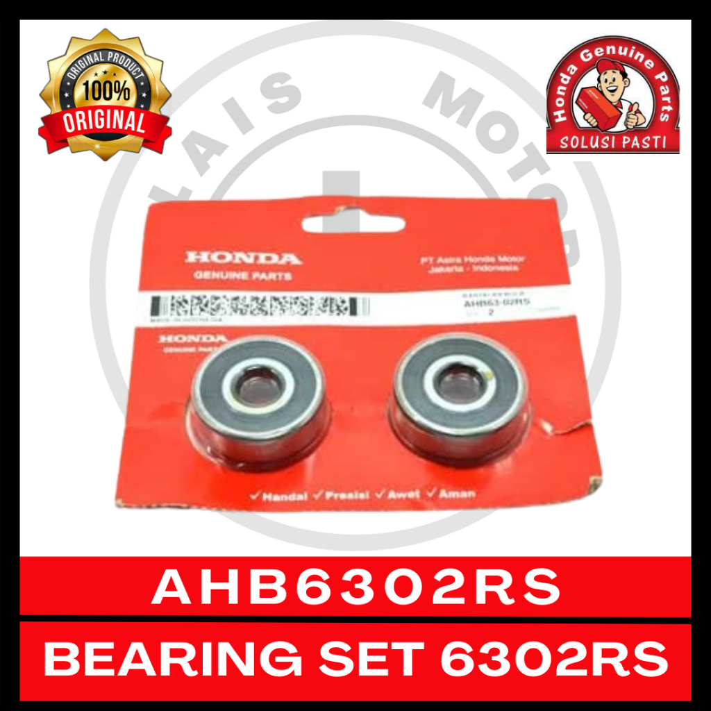 Laher Roda Belakang Set 6302RS GL, CB150R, CBR150R AHB6302RS, Verza Original AHM