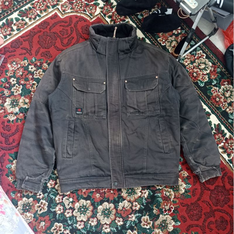 Burtle distressed work jacket