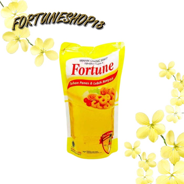 

Fortune Minyak Goreng Refill 1 Liter