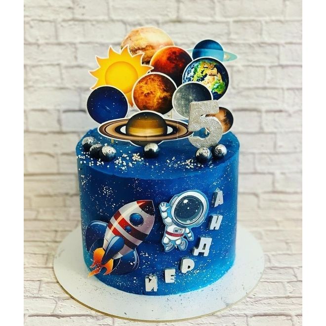 Topper Cake Astronot