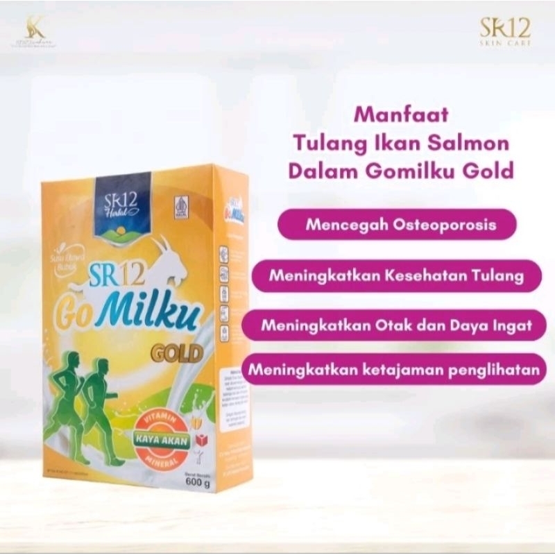 

GOMILKU GOLD SR12 SUSU KAMBING ETAWA RENDAH LEMAK TINGGI KALSIUM BEBAS GULA