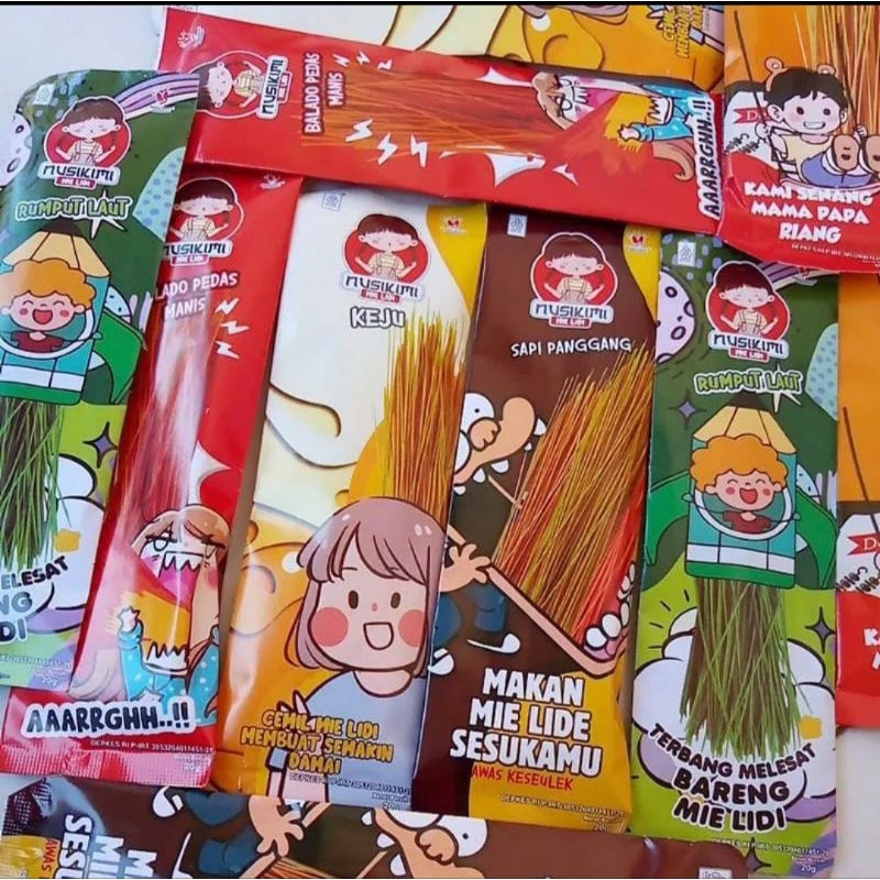 

mie lidi nusikimi 10pcs murah