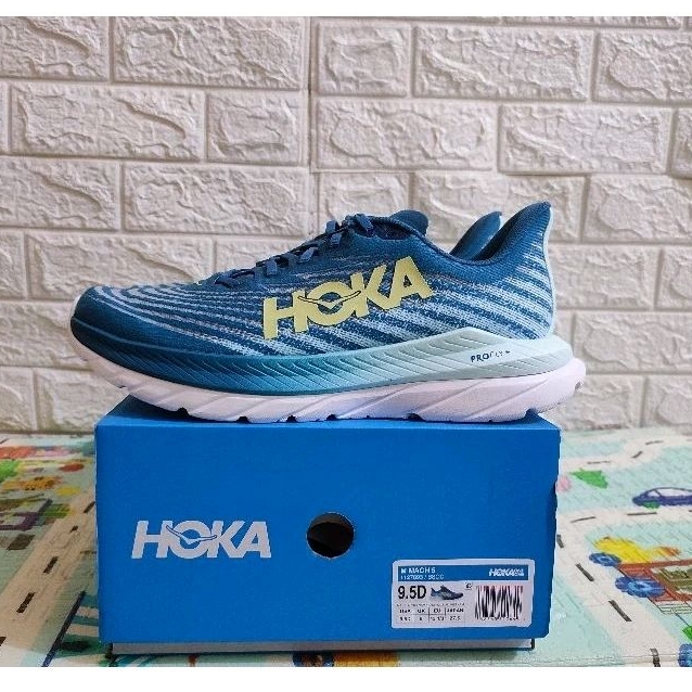 Hoka Mach 5 Bluesteel /Sunlit Ocean(1127893/BSOC), Original, BNIB