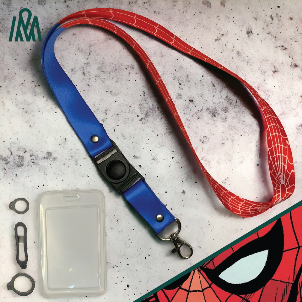 

Lanyard SPIDERMAN Marvel Avengers Merchandise Tali ID Card (unofficial)