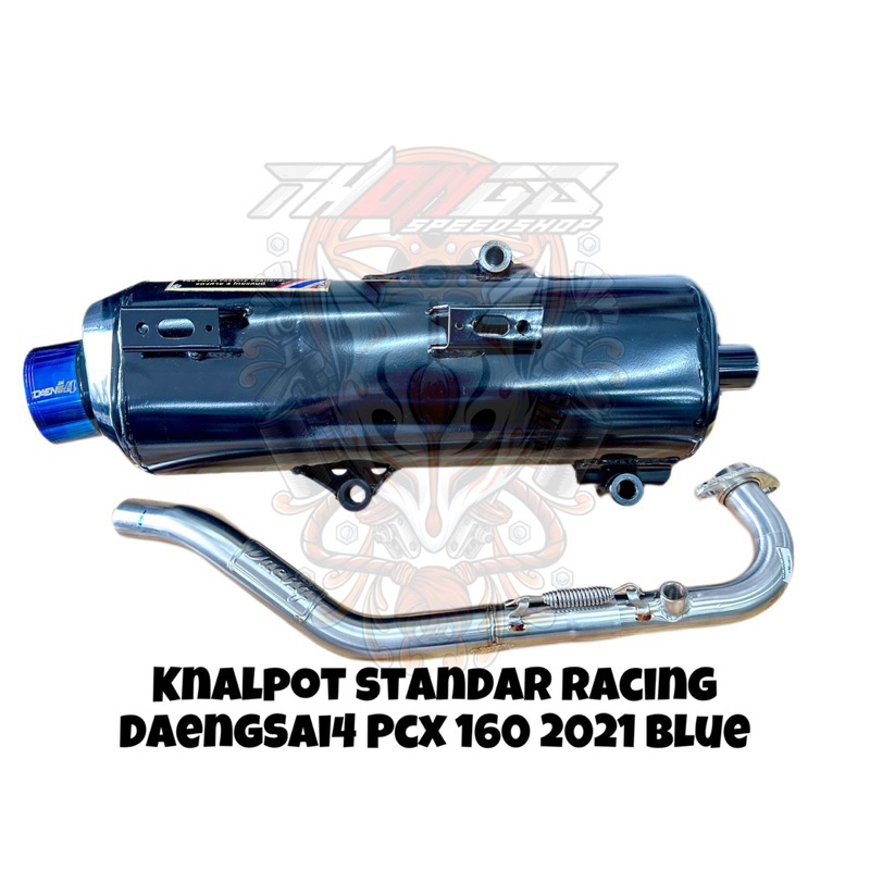 Knalpot Standar Racing Daeng Sai4 PCX 160 2021