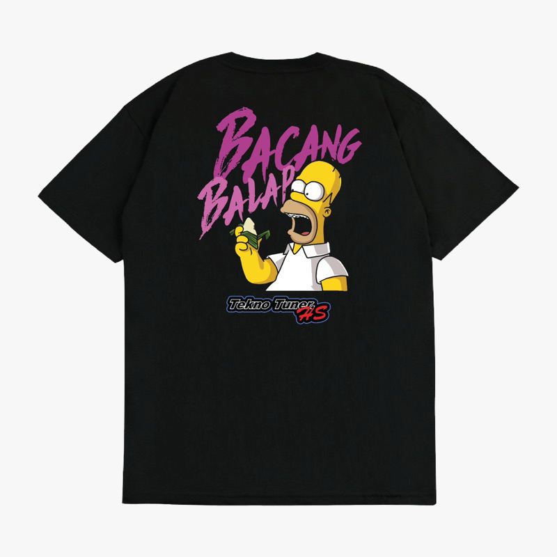 Kaos Tshirt Baju Bacang Balap Tekno Tuner