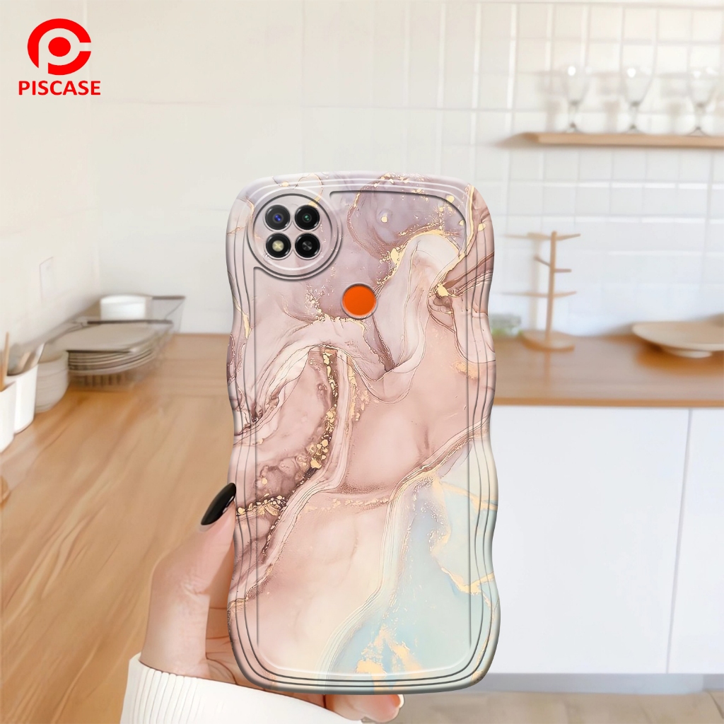 Softcase XIAOMI REDMI 9C GELOMBANG - Fashion Softcase - Casing XIAOMI REDMI 9C GELOMBANG - Softcase 