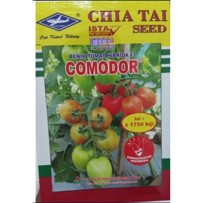 Benih Tomat Hibrida F1 COMODOR 5Gr