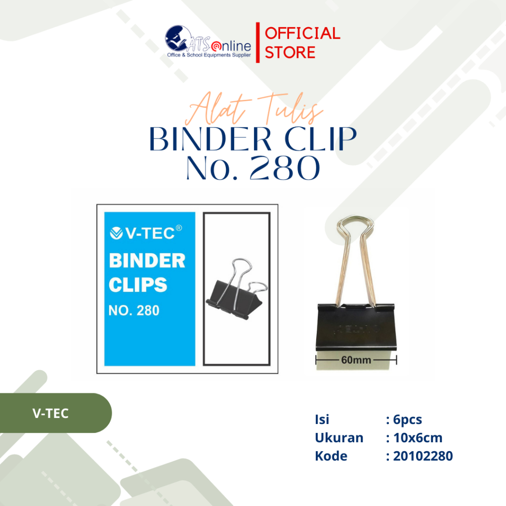 

V-TEC Binder Clip