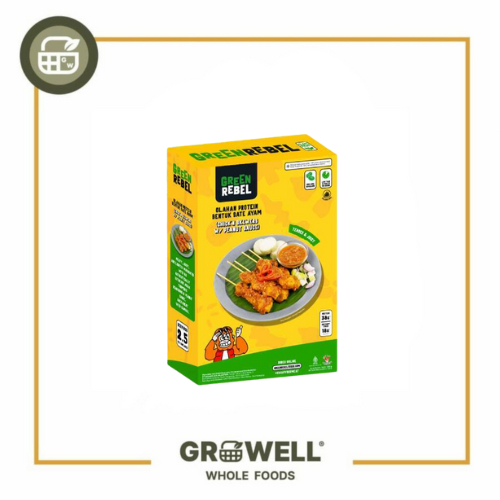 

GREEN REBEL SATE AYAM (CHICK'N SATAY) W/ PEANUT SAUCE