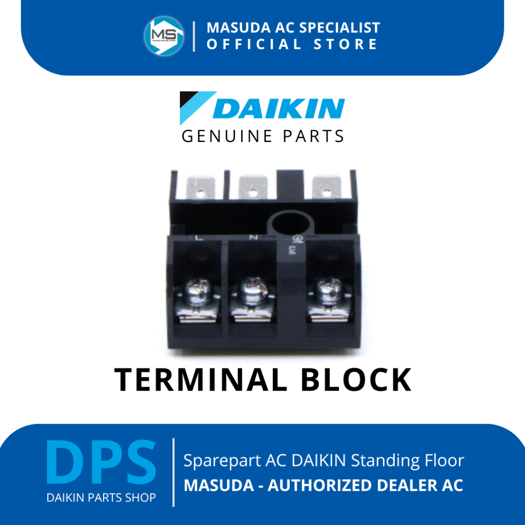 TERMINAL BLOCK AC DAIKIN STANDING FLOOR RZR