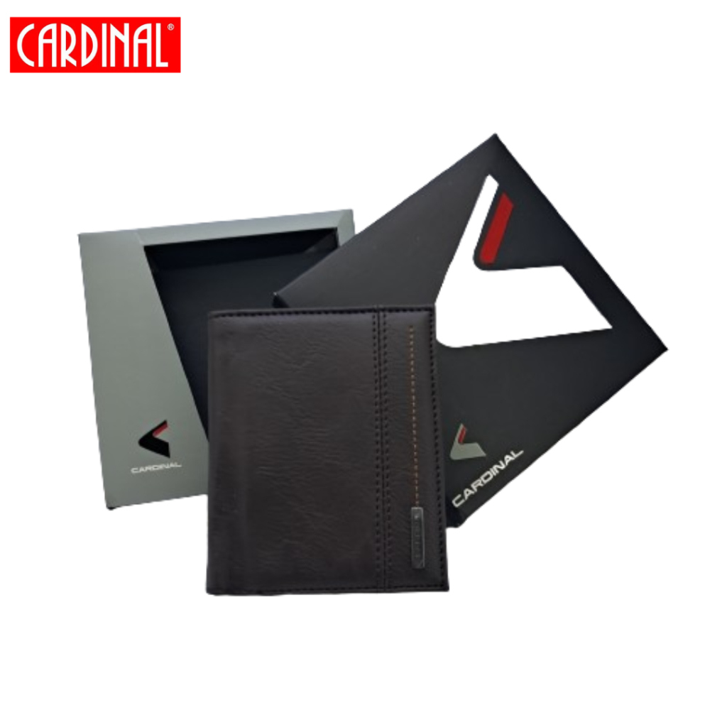 Terlaris❤️❤️CARDINAL ORIGINAL Dompet Lipat Cowok Terbaru Kulit - CARDINAL WALLET // BISA COD