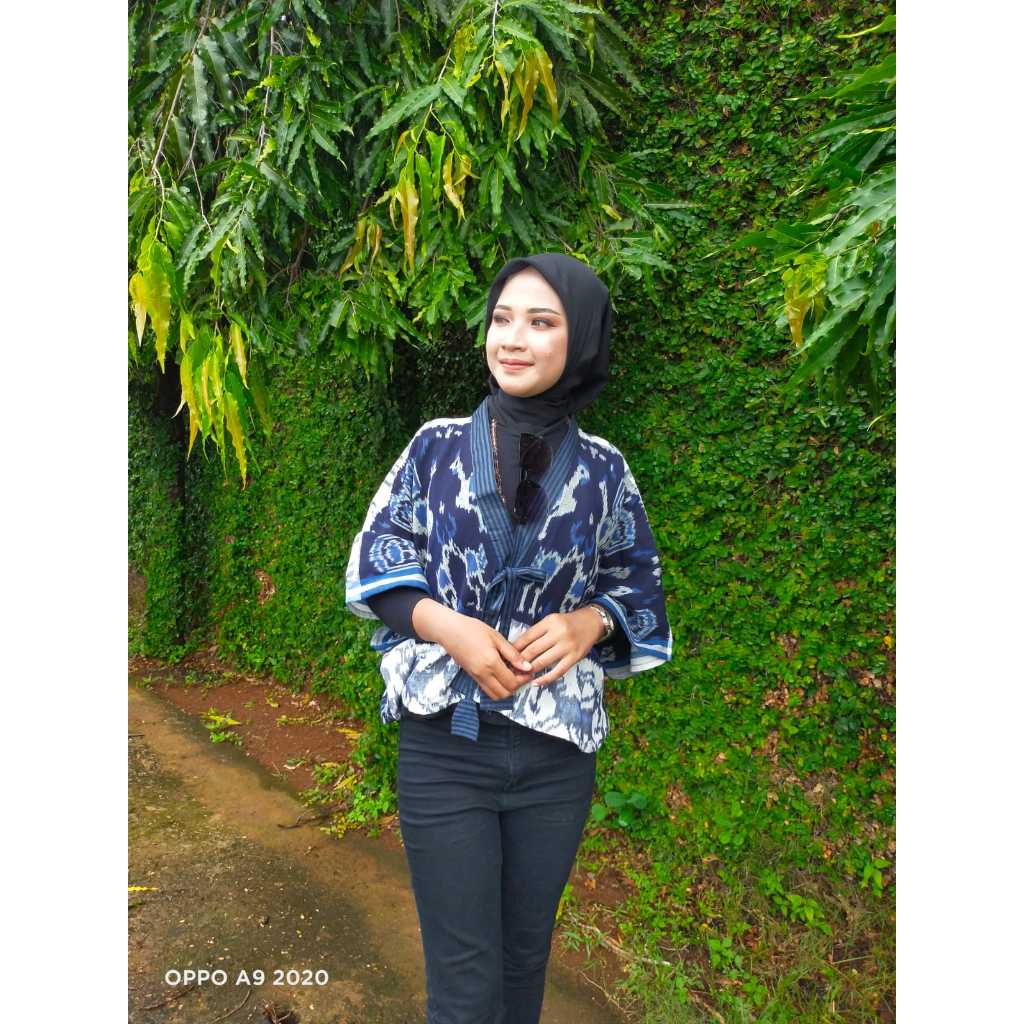 Kimonik Tenun Wanita All Size
