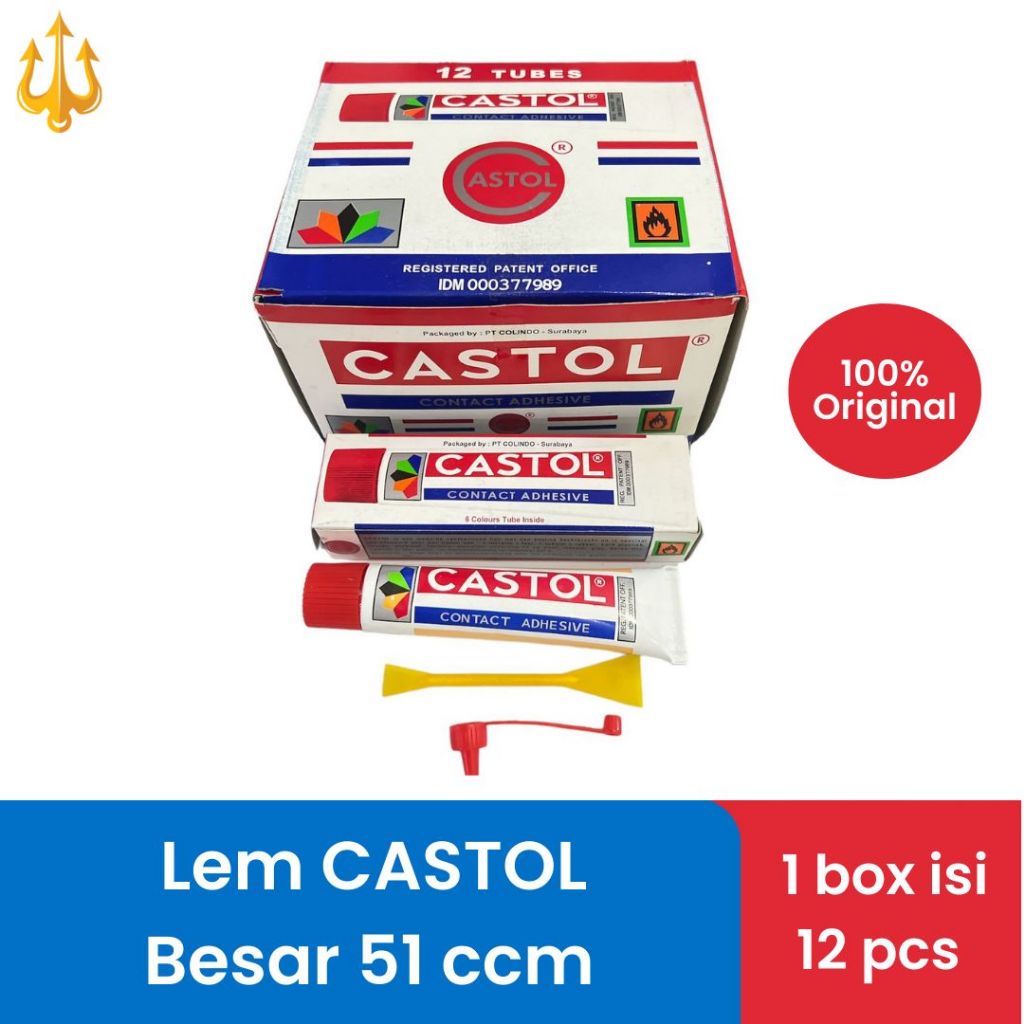 

Lem Castol Besar 51 ccm harga per lusin!